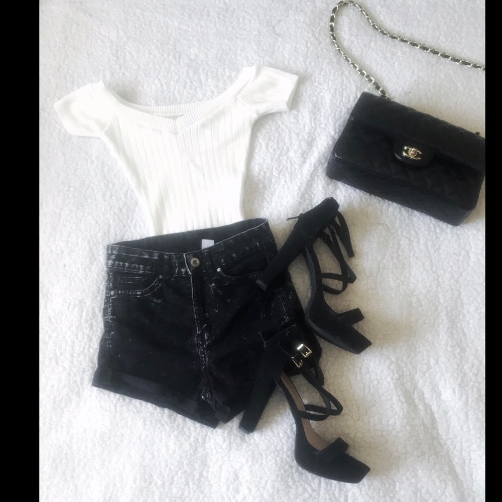 H&M high waisted shorts